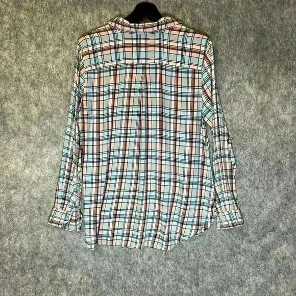 Blue Mountain Plaid Long Sleeve - Large - Picture 3 of 4